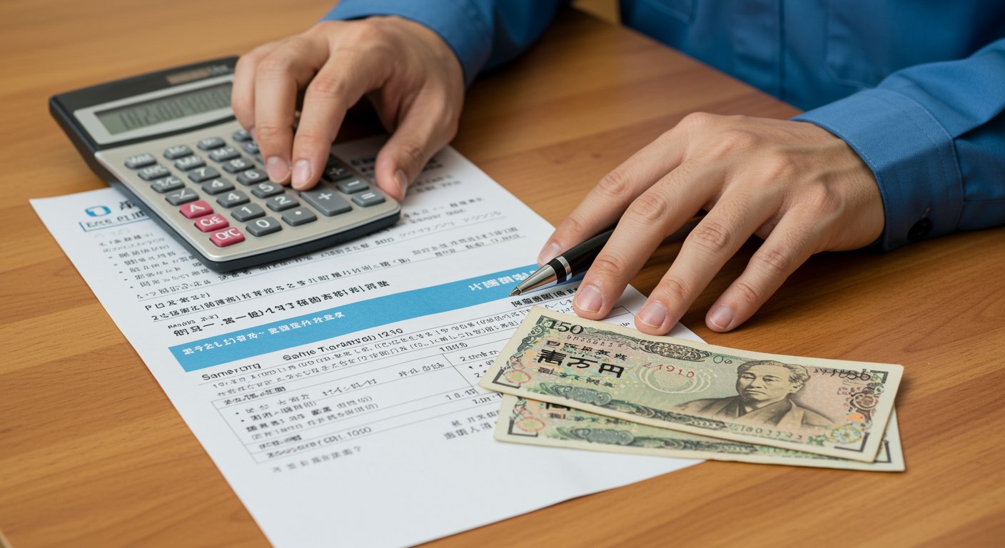 費用と所要時間の目安一覧