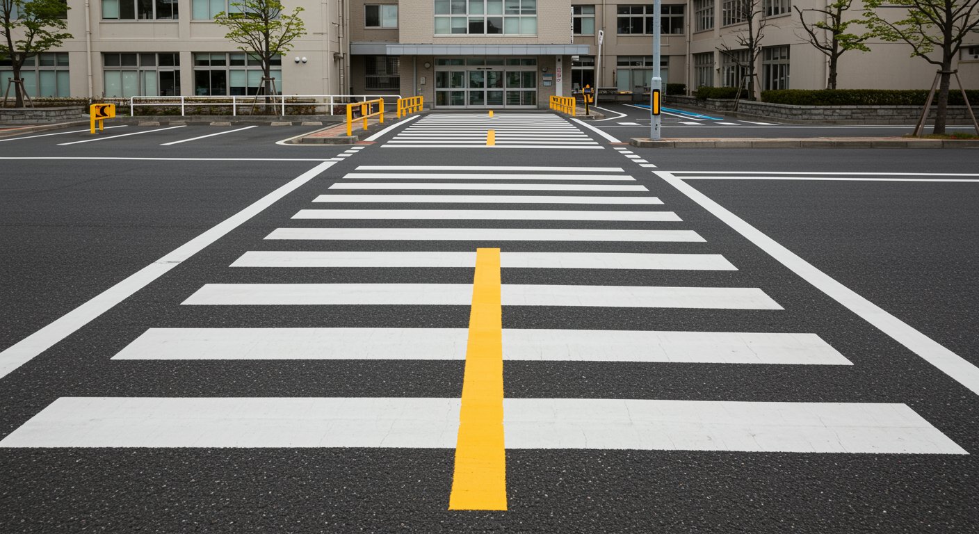 学校・病院の安全標示ラインに求められる要件