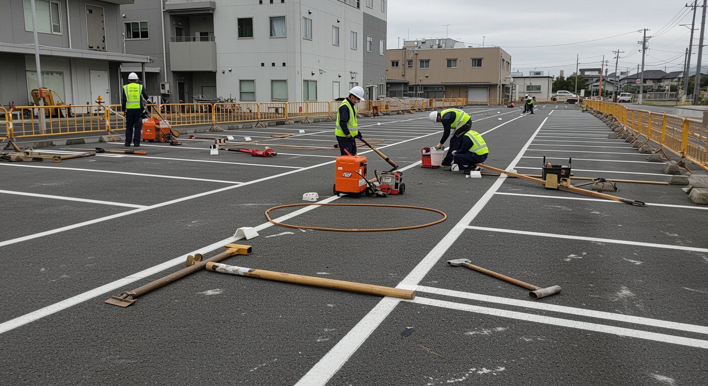 区画再配置の具体的な手順と期間